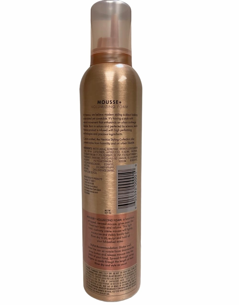 Nexxus Mousse Plus 10.6 Ounce Volumizing Foam Medium Hold (313ml) (2 Pack)