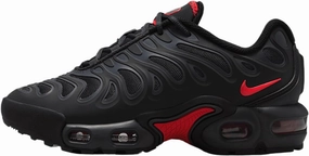 Nike Air Max Plus Drift Big Kids' Shoes (FV5921-004, Black/Dark Smoke Grey/University Red)