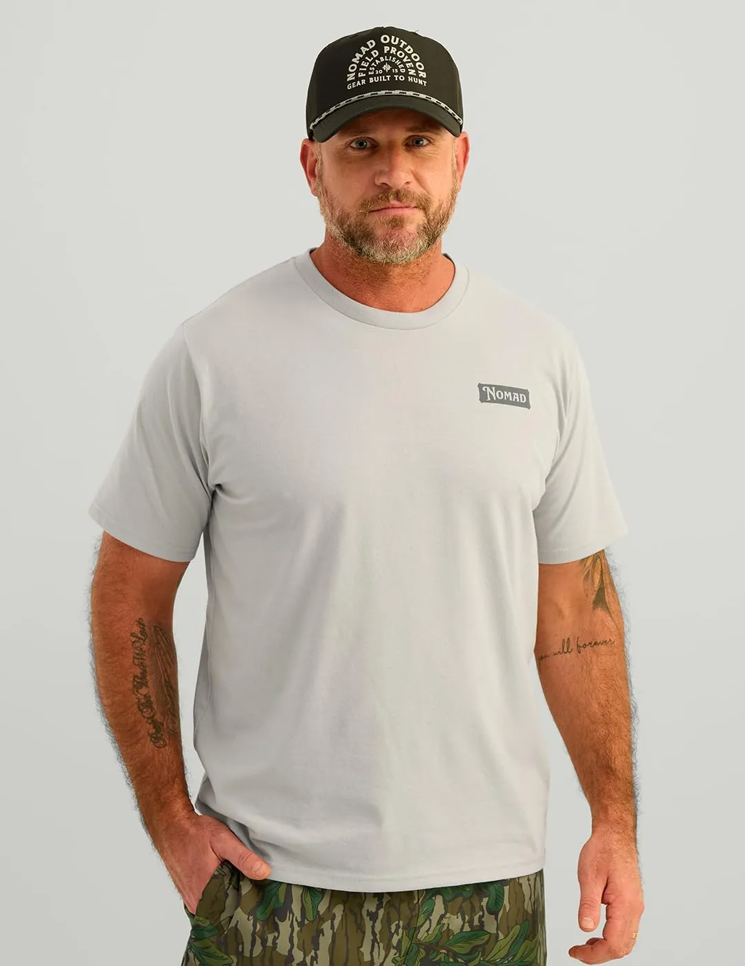 Nomad Men's Short Sleeve Performance Tee, Hunting T-Shirt