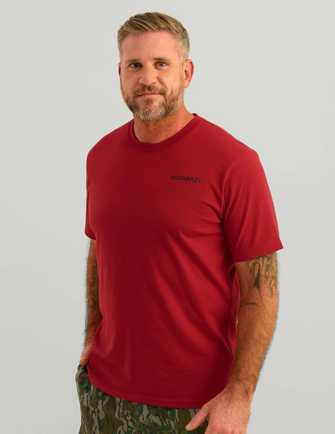 Nomad Men's Short Sleeve Performance Tee, Hunting T-Shirt