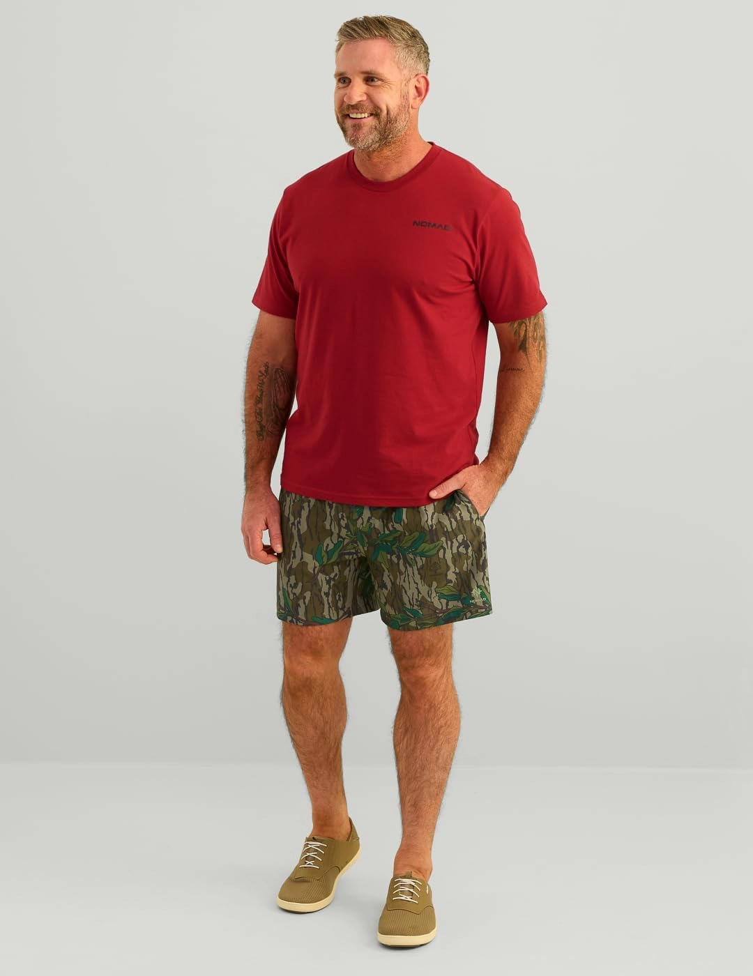 Nomad Men's Short Sleeve Performance Tee, Hunting T-Shirt