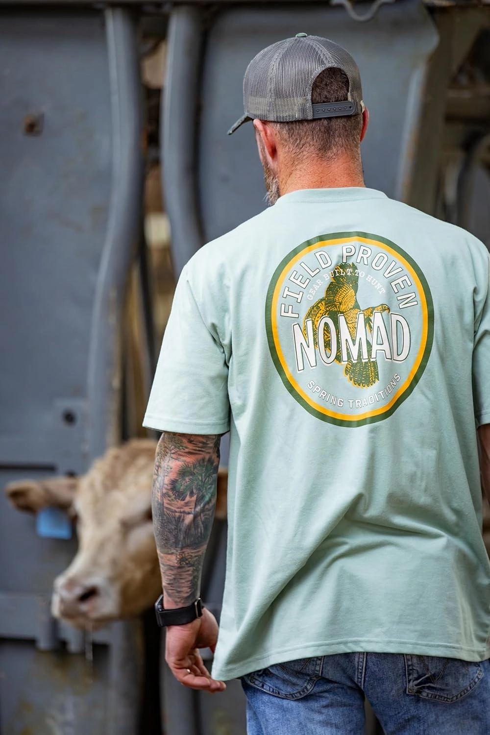 Nomad Men's Short Sleeve Performance Tee, Hunting T-Shirt