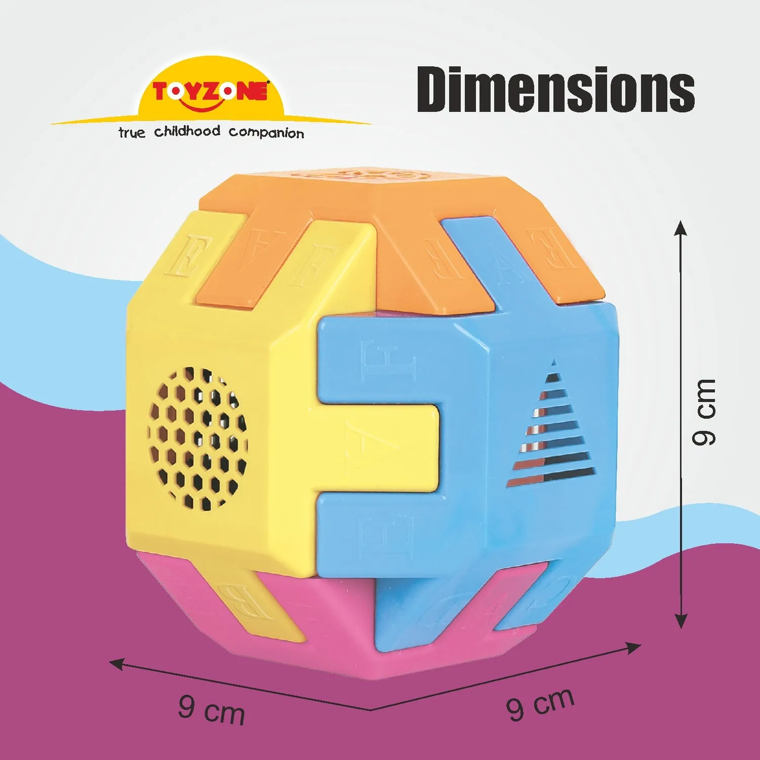 Octa Cube | Early learning cube toy | Interactive learning toy | Shape sorting toy | Multi-functional educational cube | Play and learn Activity cube | Tactile learning toy | Early childhood development toys for toddlers