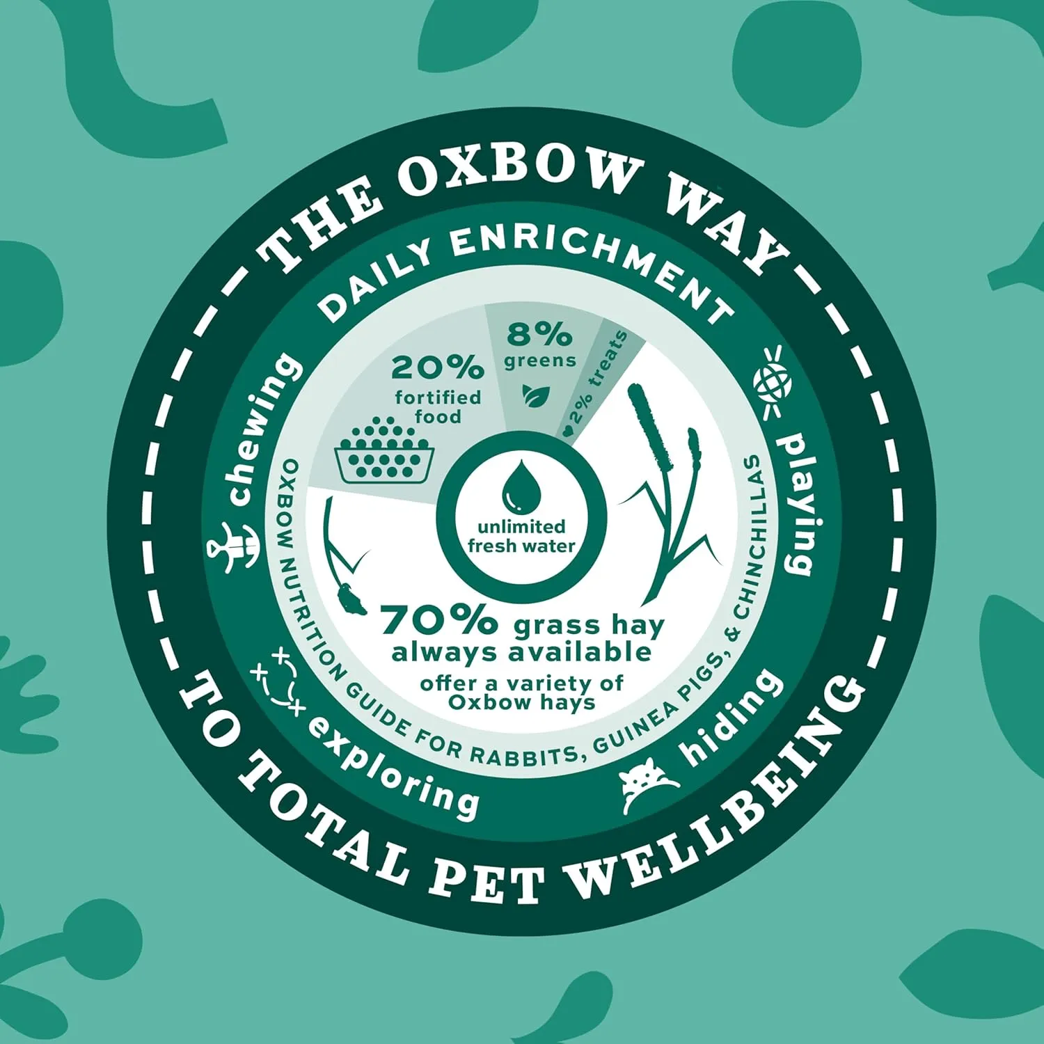 Oxbow Animal Health Orchard Grass, Guinea Pig Hay, Rabbit Hay, Small Pet Bunny Supplies, All Natural Grass for Guinea Pig, Bunny, Chinchilla & Hamster, Oxbow Rabbit Supplies for Bunnies, 9 lb. box