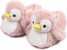 Penguin Cute Women Slippers Funny Animal Slippers Novelty Plush Slippers Fluffy Fuzzy Winter Warm Bedroom House Shoes Cartoon Slippers for Women Men Teen Girls