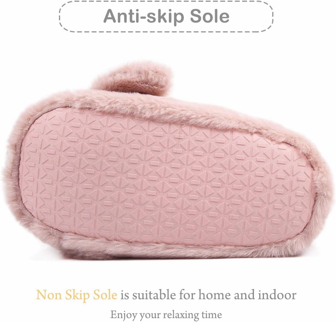 Penguin Cute Women Slippers Funny Animal Slippers Novelty Plush Slippers Fluffy Fuzzy Winter Warm Bedroom House Shoes Cartoon Slippers for Women Men Teen Girls