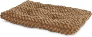 Petmate Plush Kennel Mat, Tobacco Brown, for 32" Crates
