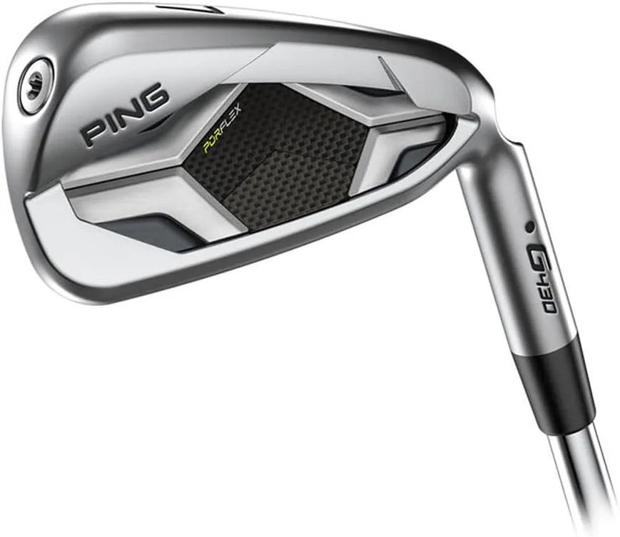 PING G430 Iron Set 5-PW 45* Black (Steel AWT 2.0 Stiff) Golf Clubs