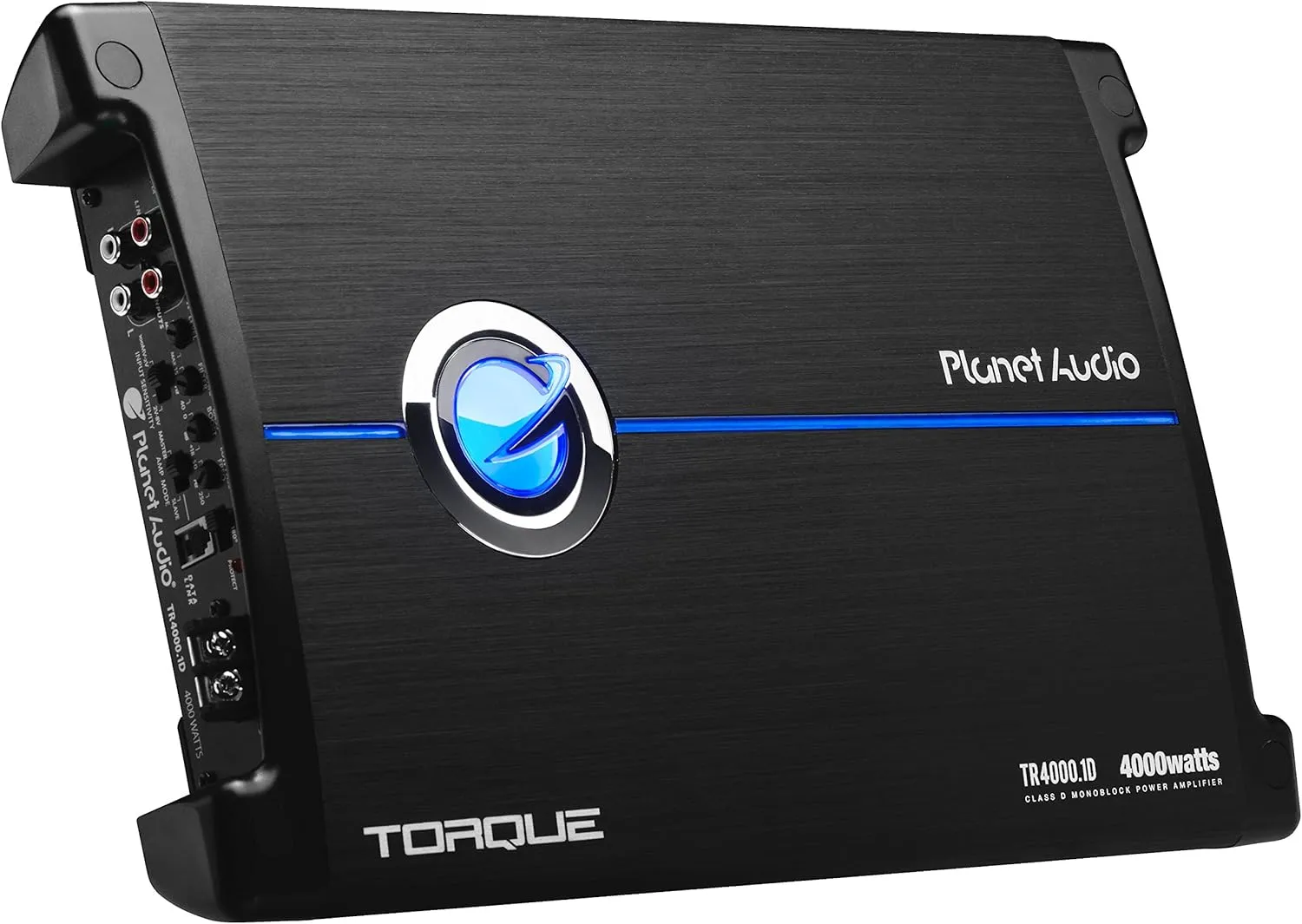 Planet Audio TR4000.1D Class D Monoblock Car Amplifier - 4000 High Output, 1 Ohm, Low Level Inputs, Low Pass Crossover, Hook Up to Subwoofer for Bass