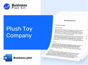 Plush Toy Company Business Plan Example
