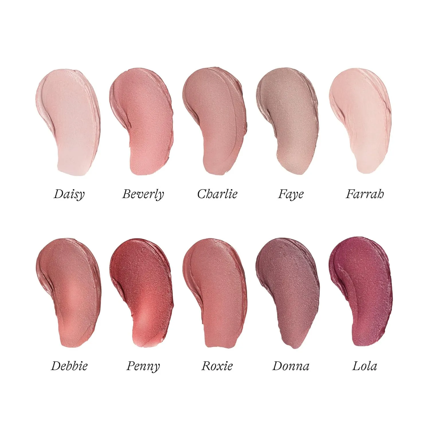 Poppy & Pout All Natural Lip Tints, Sustainable Cardboard Tubes, Hand-filled, Beeswax, Vitamin E, Coconut Oil, Cruelty Free (10pk Premium Gift Set)