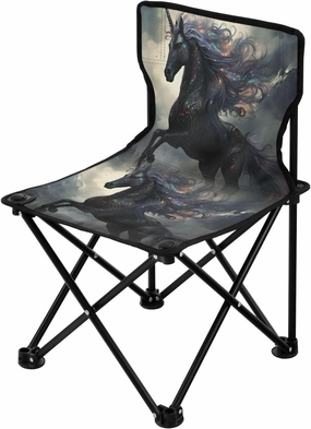 Portable Camping Folding Chairs Foldable Chair Small Unicorn 17 Lightweight Backpacking Outdoor Outside Fishing