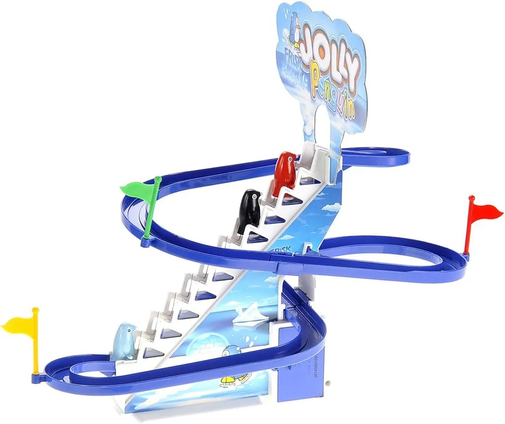 PowerTRC Jolly Penguin Race - Large Size 13" High After Assemble (2 Sets)