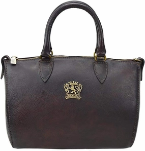 Pratesi Pontassieve leather handbag - B332/28 Bruce (Coffee)