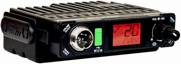 President Bill III (Bill 3) FCC AM/FM Ultra-Compact with P Channels, NRC, Weather Channel CB Radio. (TXUS201)