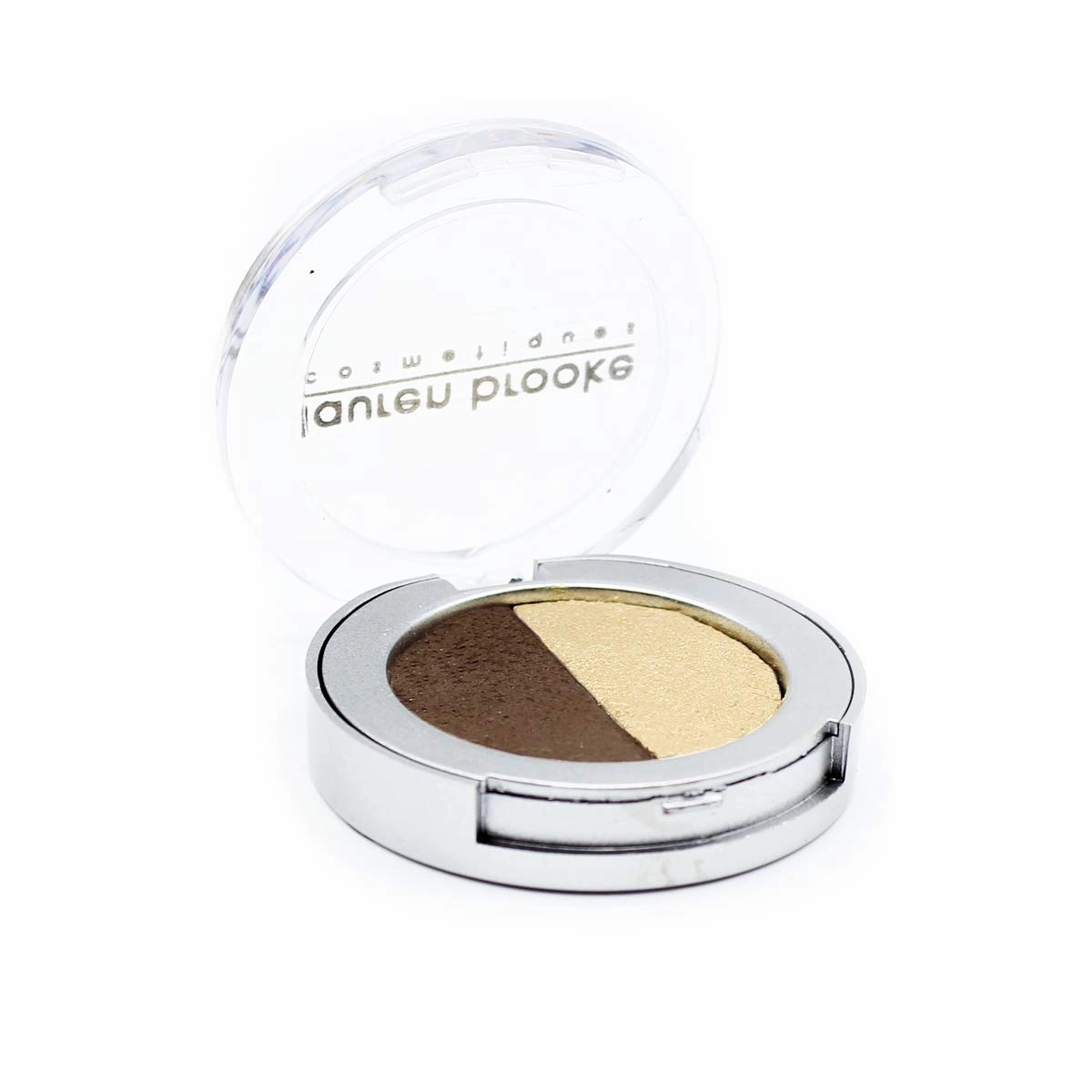 Pressed Eyeshadow Duo, Natural, Organic Makeup (Toffee/Champagne)