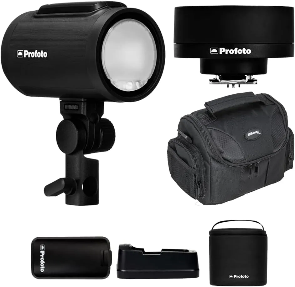 PROFOTO A2 Monolight Camera Flash Head with Profoto Connect for Sony & Gadget Bag (3 Items)