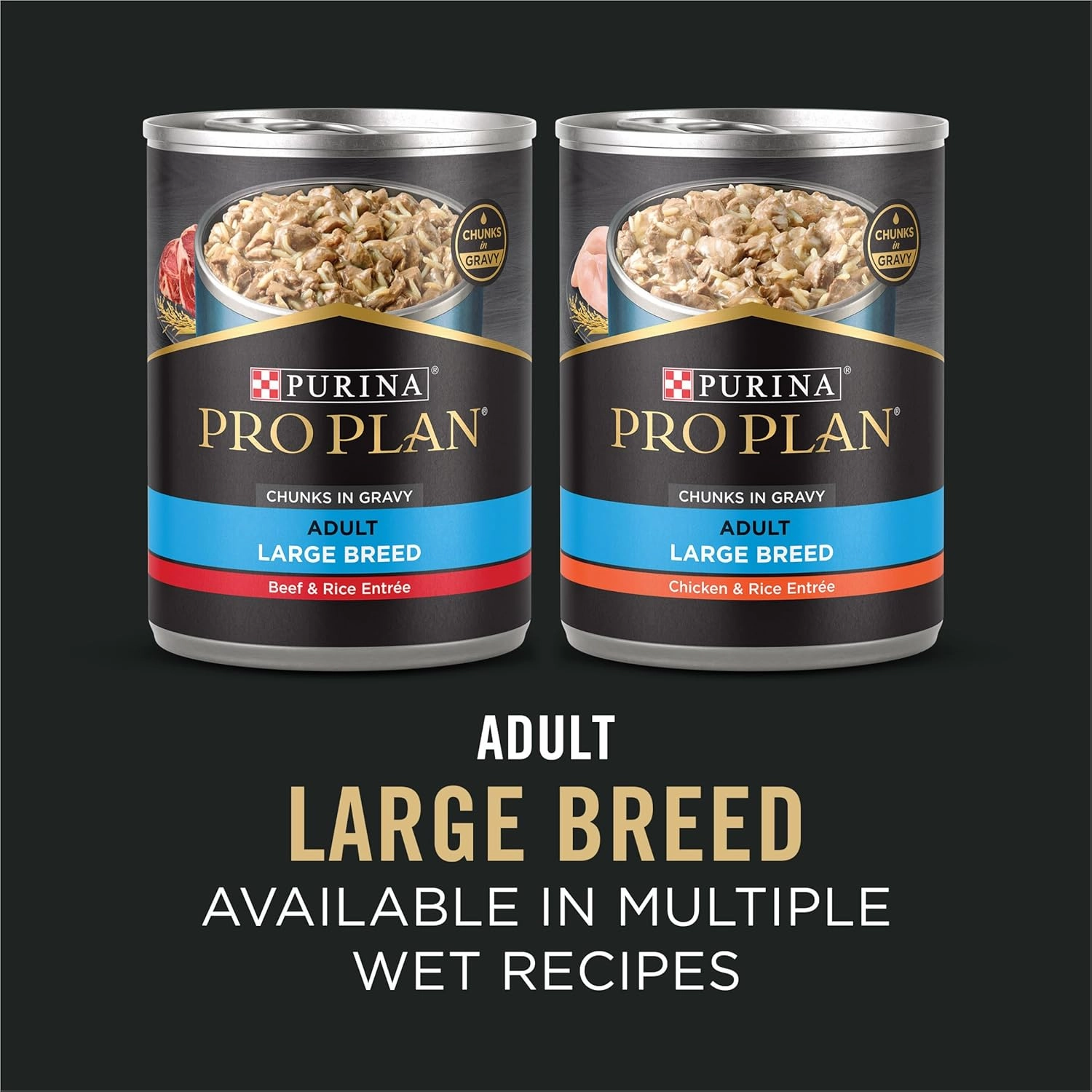 Purina Pro Plan High Protein, Digestive Health Large Breed Dog Food Dry, Chicken and Rice Formula - 47 lb. Bag