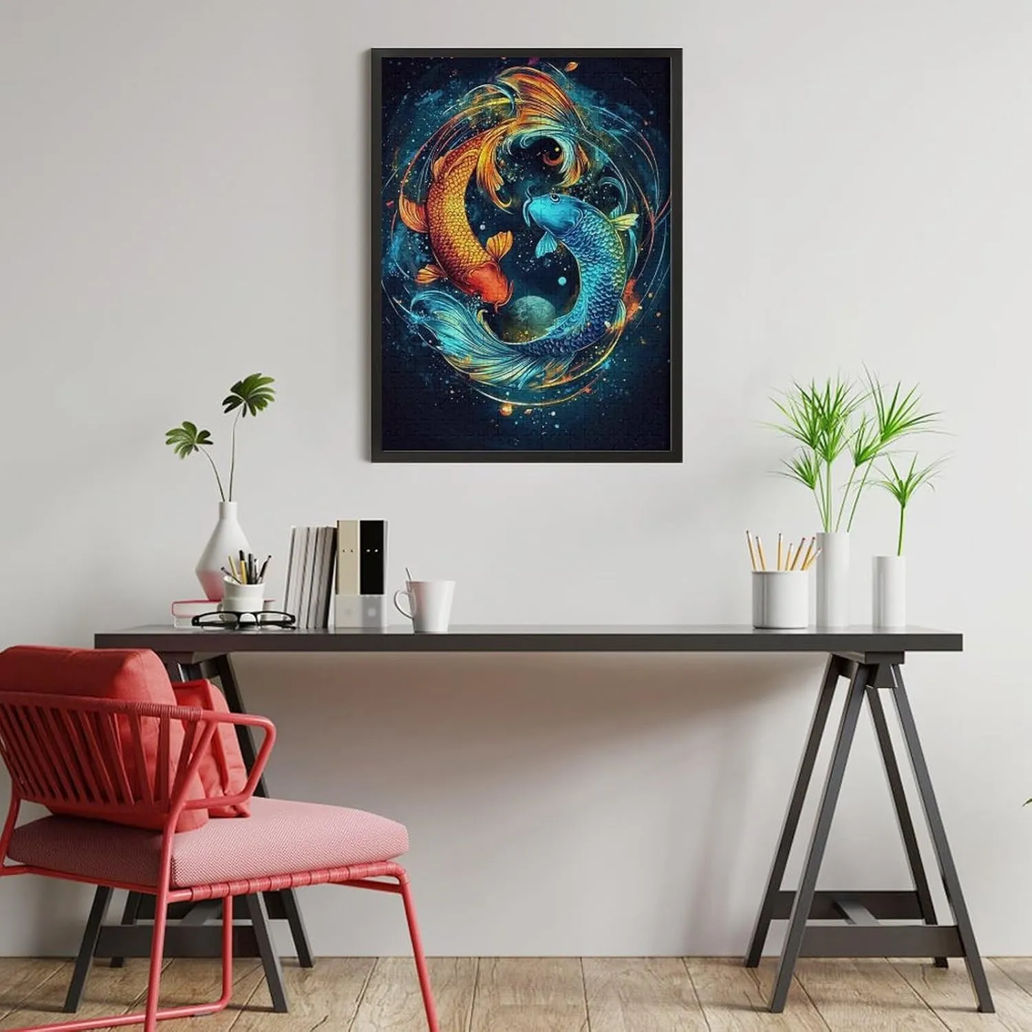 Puzzles for Adults 500 Pieces - Fish Animal Challenging Jigsaw Puzzle, Daring to Try, Family Entertainment Interactive Fun Jigsaw Puzzle Gifts