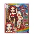 Rainbow High Ruby with Slime Kit & Pet, 11” Doll, Red, Ages 4 