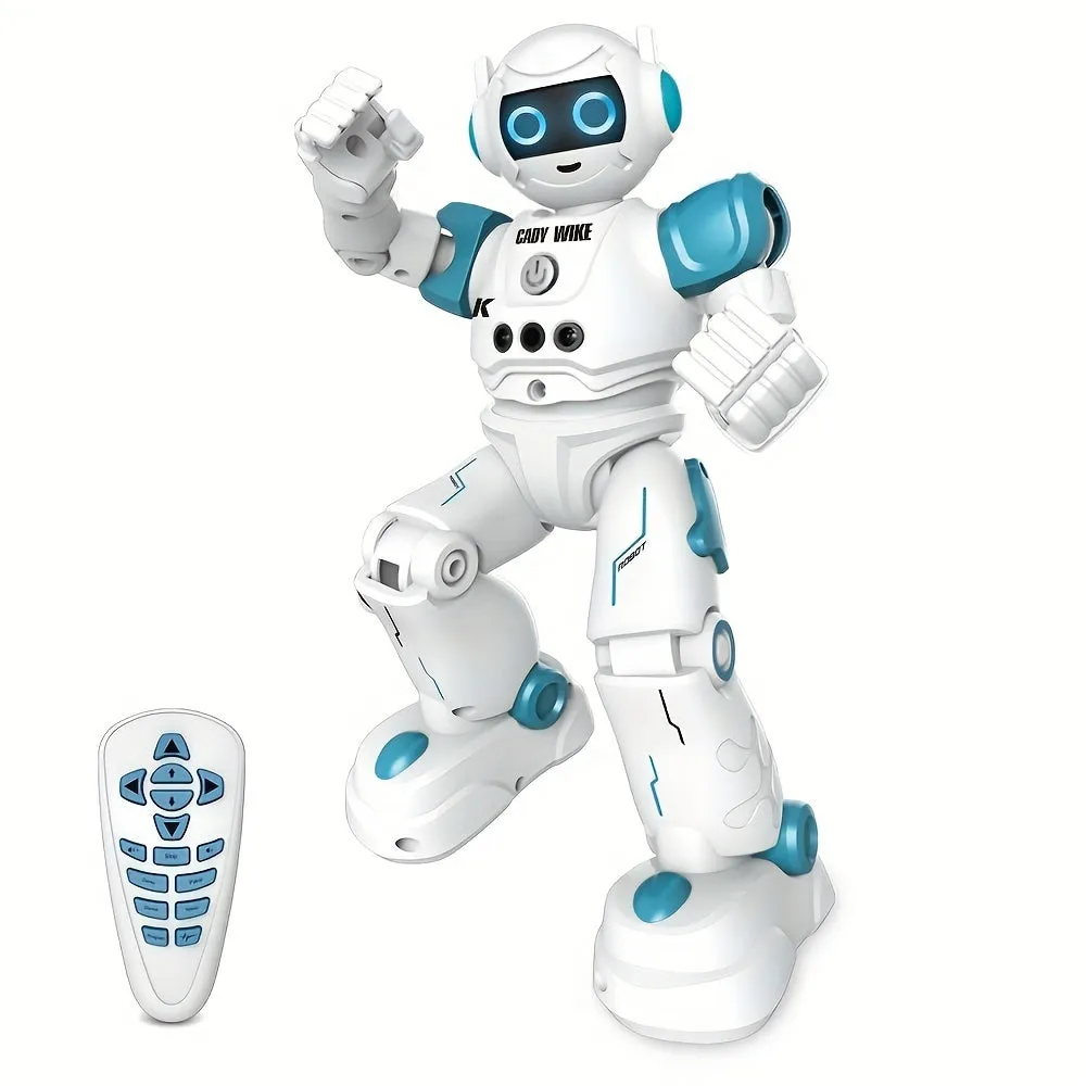 RC Robot Toys for Kids - Remote Control Gesture-Sensing, Programmable Dancing, Walking, Singing Intelligent Robot, Rechargeable, for 8  Years