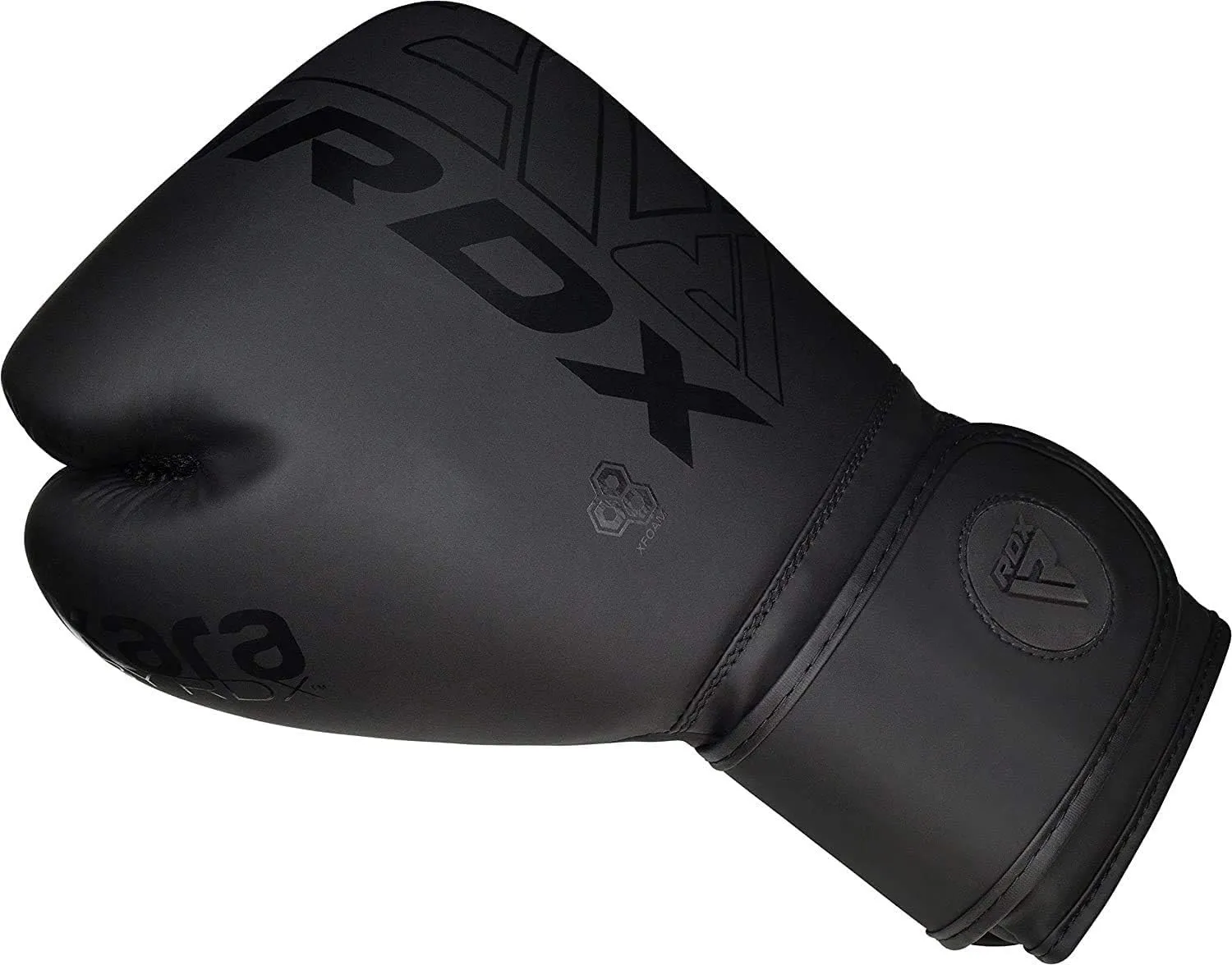 RDX Boxing Pads and Gloves Set, Maya Hide Leather Kara Hook and Jab Curved Focus Mitts with Punching Gloves for MMA, Muay Thai, Kickboxing Coaching, Martial Arts
