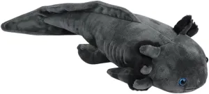 Realistic Grey Axolotl Plush 18", Soft Salamander Stuffed Animal, Cute Plush Doll for Kids Aninal Lovers, Creative Room Décor,Ideal Presnet Birthday Chirstmas Festival