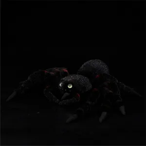 Realistic Mexican Red Knee Tarantula Plush Toy - Lifelike Spider Collectible for Nature Enthusiasts