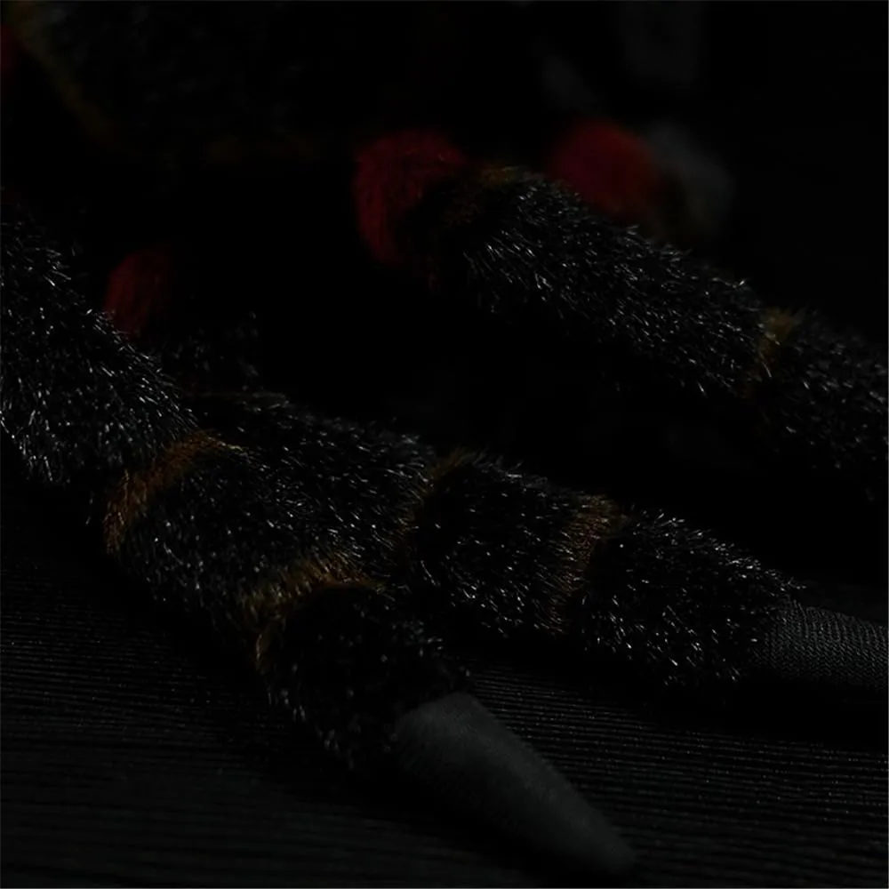 Realistic Mexican Red Knee Tarantula Plush Toy - Lifelike Spider Collectible for Nature Enthusiasts