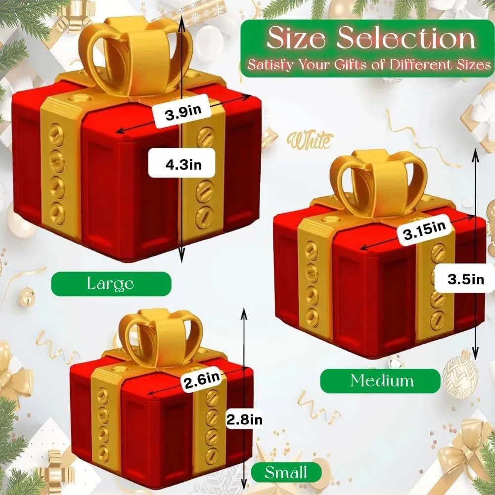 Really Annoying Prank Box, Just for You Finger in a Box - Surprise Funny Gift (Red, Black)