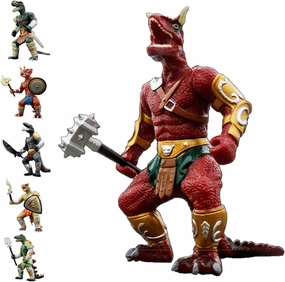 Red 8x5 Inch Big Dinosaur Toys, Detachable Weapons, Kids Dinosaur Toys with Movable Joints, Ages 3-5