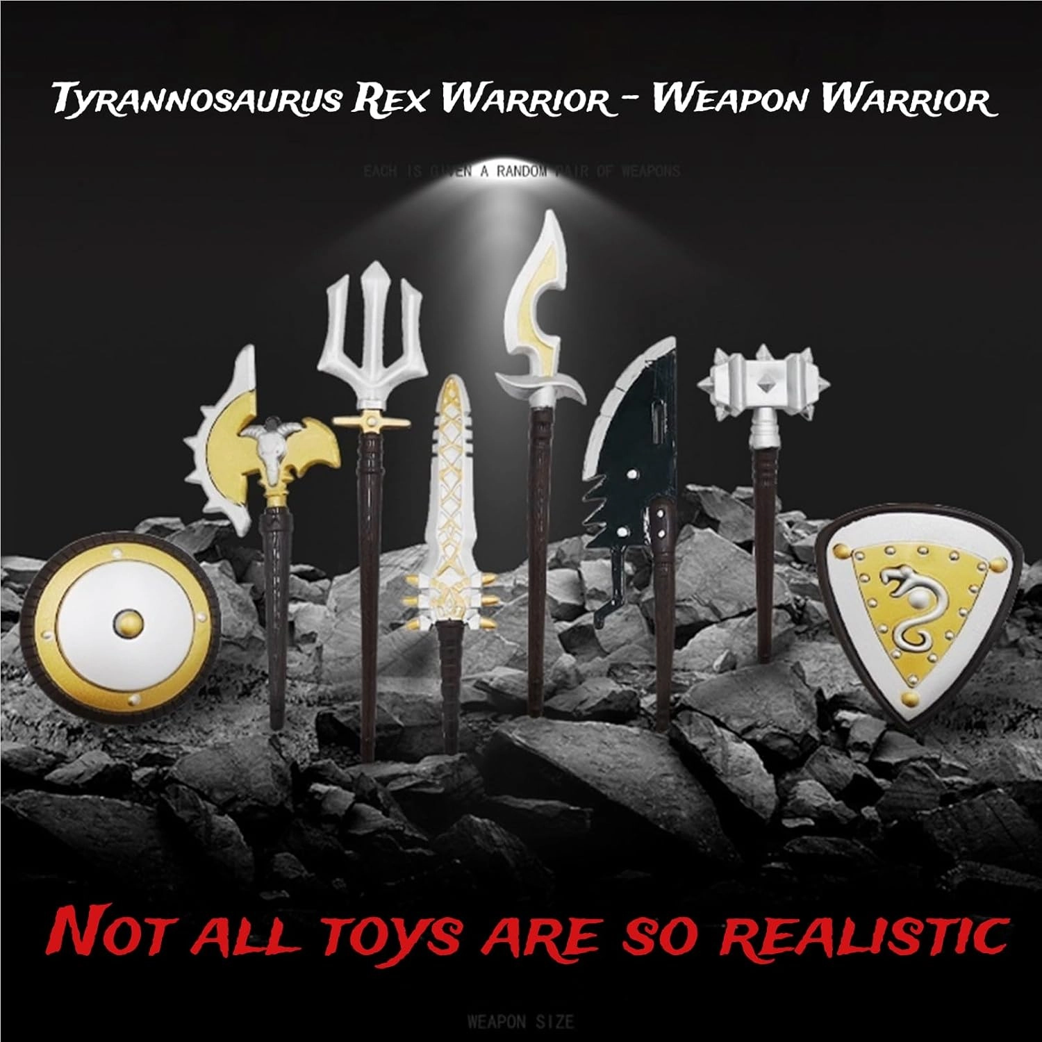 Red 8x5 Inch Big Dinosaur Toys, Detachable Weapons, Kids Dinosaur Toys with Movable Joints, Ages 3-5