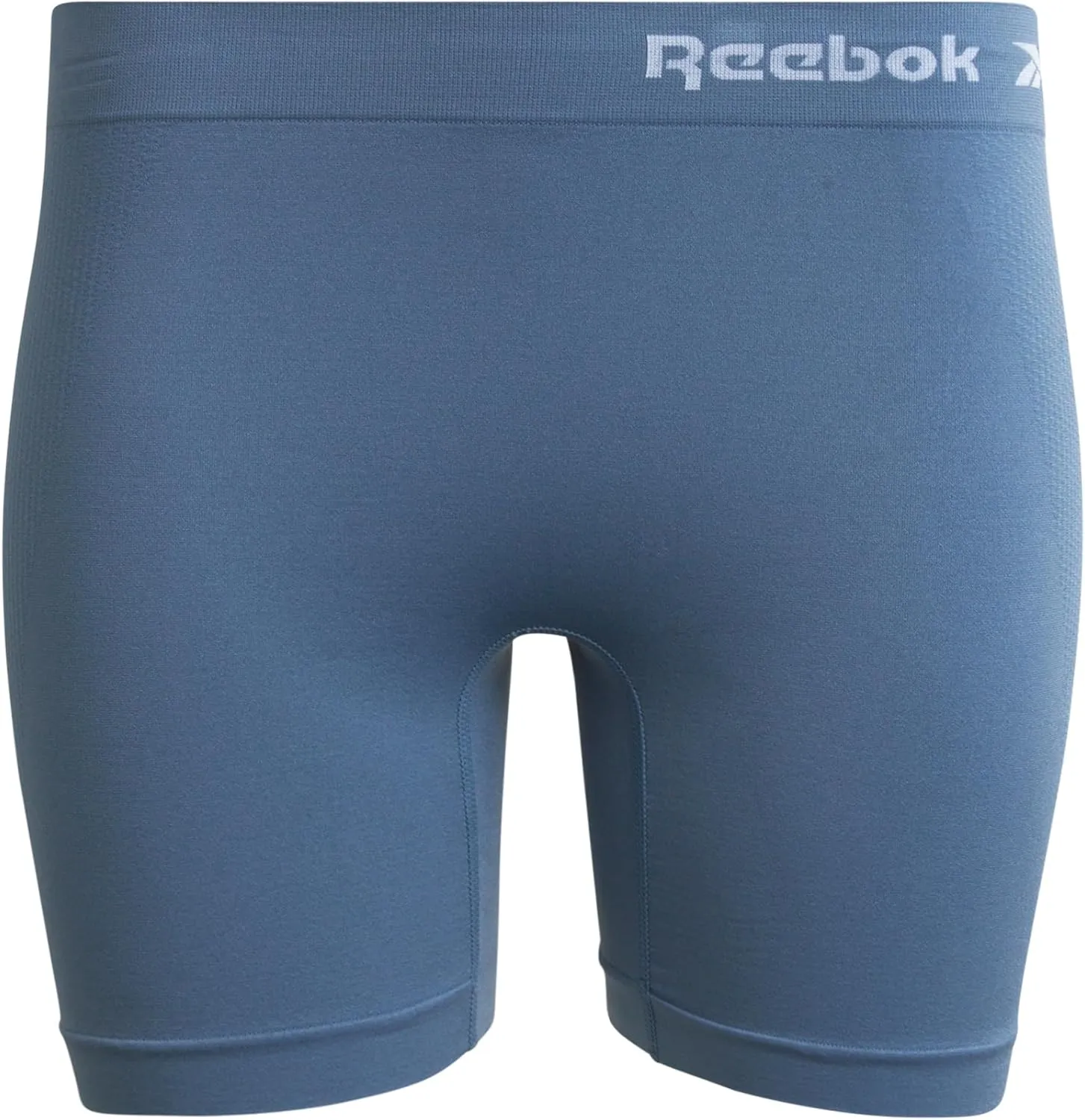 Reebok Womens Boy Shorts Underwear - 4 Pack Seamless Long Leg Boyshorts Panties for Women (S-3X, available in Plus Size)