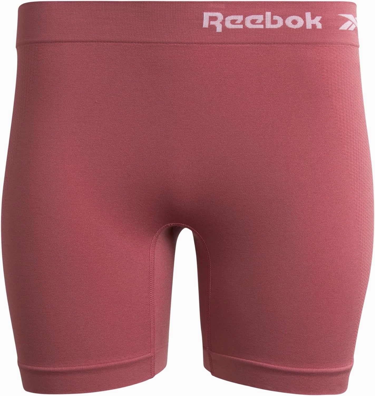 Reebok Womens Boy Shorts Underwear - 4 Pack Seamless Long Leg Boyshorts Panties for Women (S-3X, available in Plus Size)