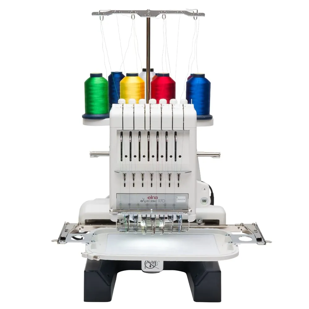 Refurbished Elna eXpressive 970 Seven Needle Embroidery Machine