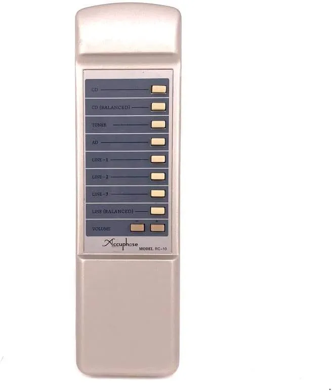 Replacement Remote Control Replace for TV/Audio/Projector RC-10 for Accuphase AV CD for E-408 E-350 E-450 E-550
