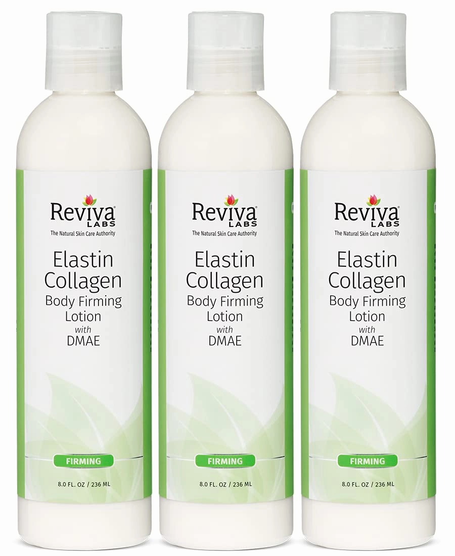 REVIVA LABS - Elastin & Collagen Body Firming Lotion 3PK (8.oz)