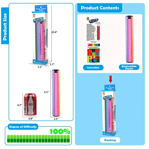 Rotate & Slide Puzzle Toys