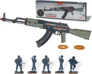 RoWood 3D Puzzles for Adults,Wooden Puzzles for Adults,Assembly Time 6H,Rubber Band Gun Toy Model Kit,Birthday/Christmas/Creative Gifts for Adults&Teens