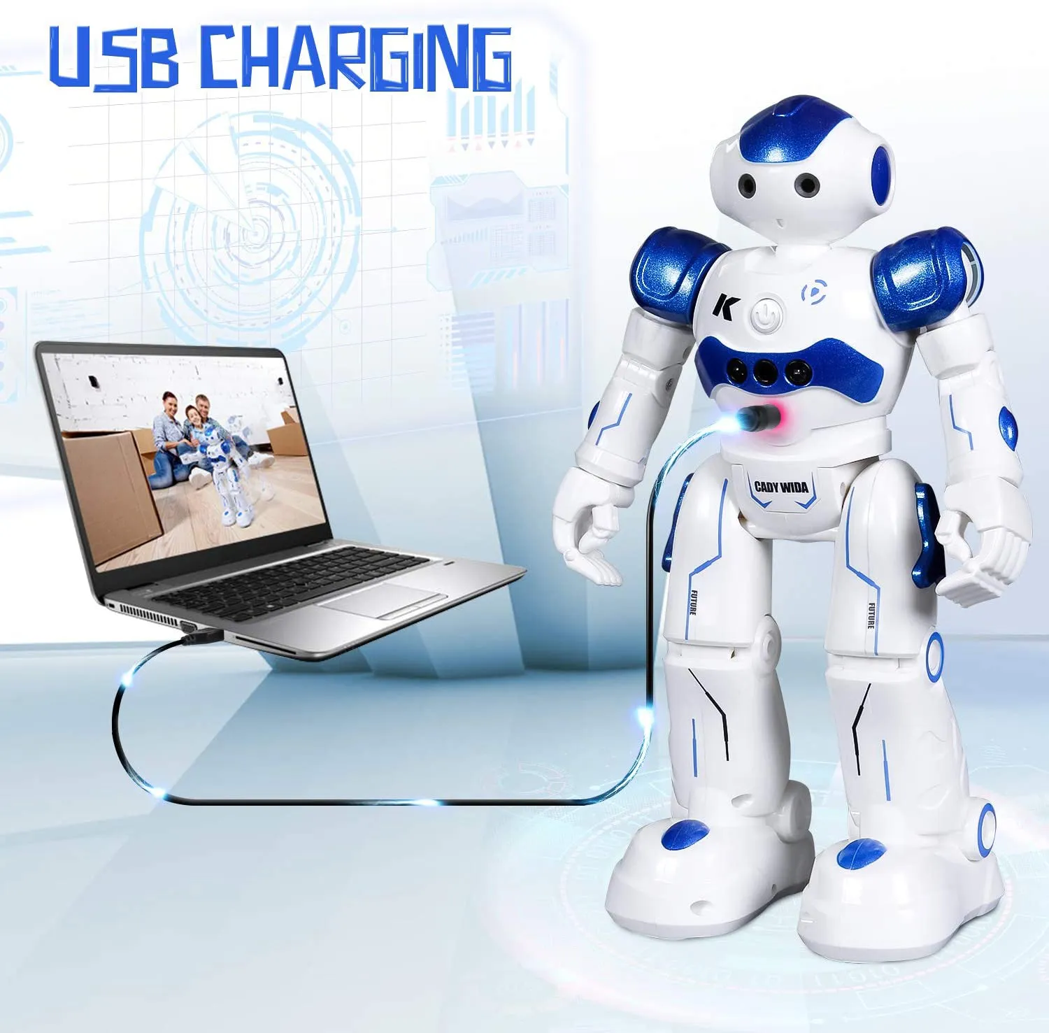 Rynx | Gesture Sensing Remote Control Robot for Kids
