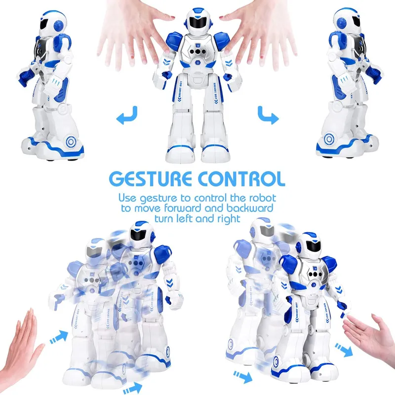 Rynx | RC Gesture Sensing Toy, Interactive Walking Singing Dancing Robot