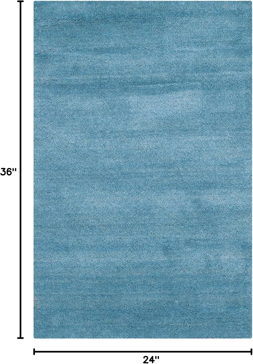 SAFAVIEH Himalaya Collection Accent Rug - 2' x 3', Blue, Handmade Wool, Ideal for High Traffic Areas in Entryway, Living Room, Bedroom (HIM610D)