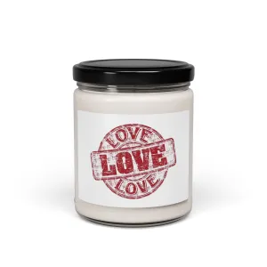 Scented Soy Candle, 9oz Love by Mariu del Campo.