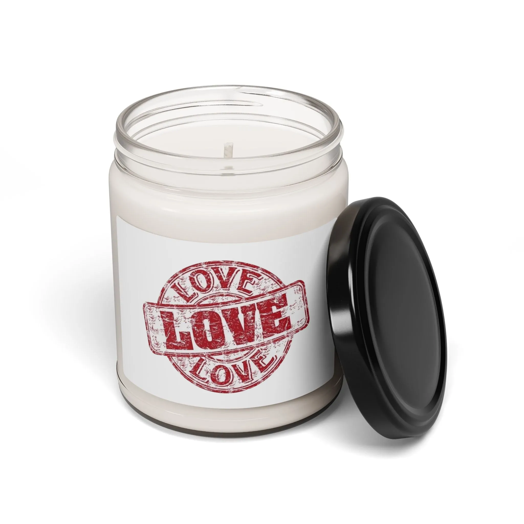 Scented Soy Candle, 9oz Love by Mariu del Campo.