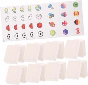 Seaside Game Blocks Tile Mahjong Sports Ball Style Set for Develop Attention and for Family Gatherings and Leisure Activities
