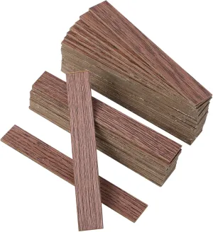 Self-Adhesive Dollhouse Floorboard Tiles 40 Pack Miniature Flooring for Tiny House Decorations