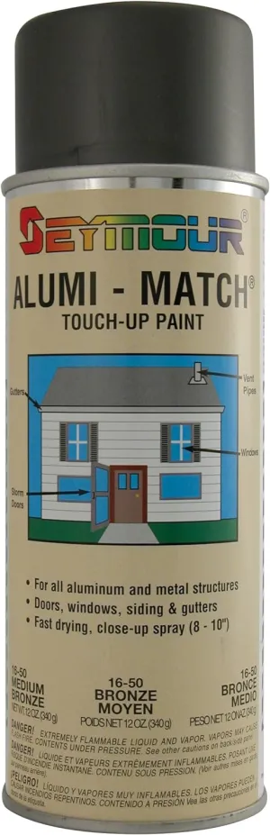 Seymour Paint 16-50 Touch-up Paint Spray Paint Bronze Tone 12 Ounce (Pack of 1)(Packaging May Vary)