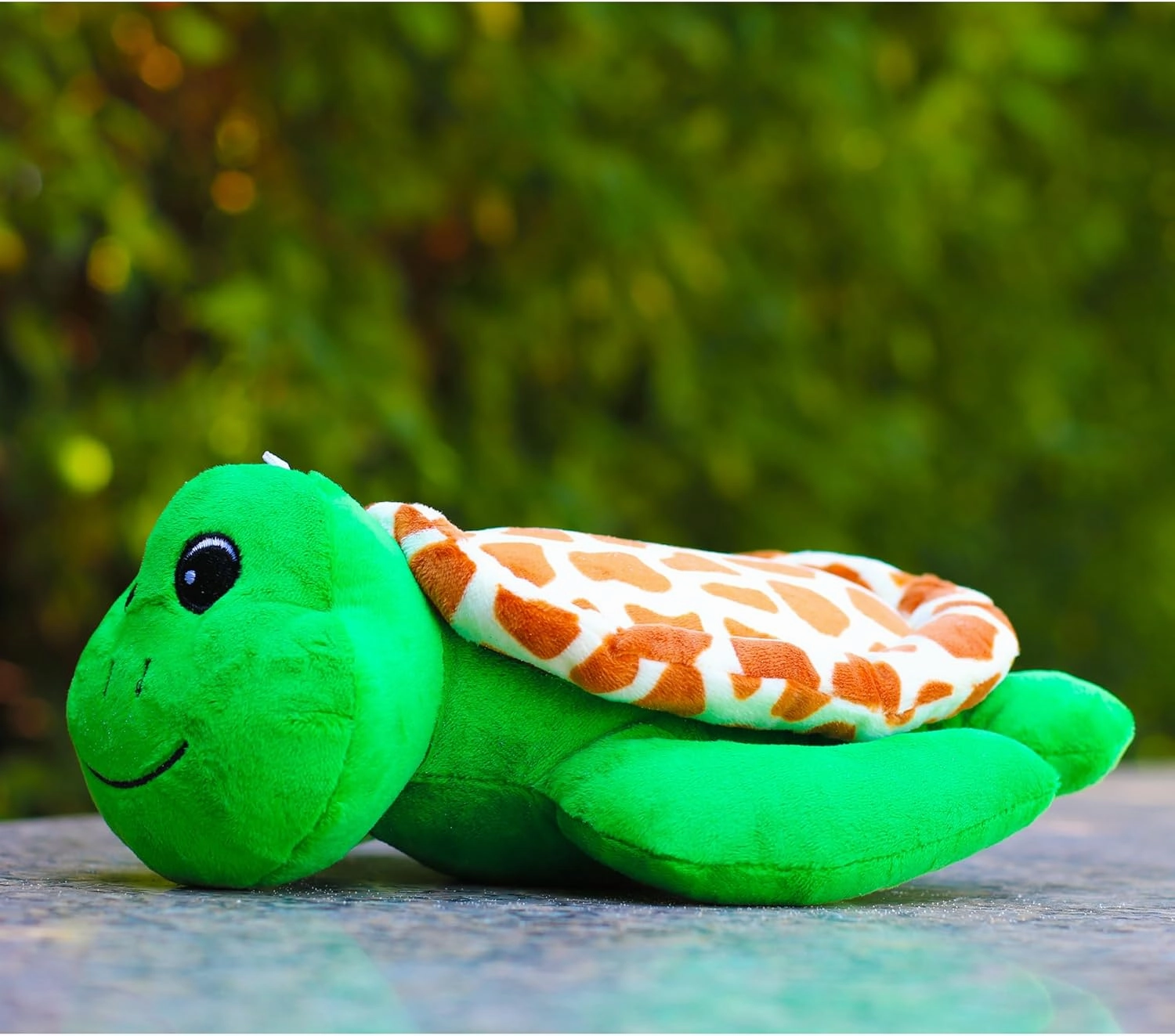 Shelly The Sea Turtle - 12" Plush Toy w/Authentic Animal Sounds, Donation Made w/Purchase, Stuffed Animal for Kids Babies & Toddlers