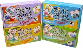 Sight Word Memory Game/Matching Game. Reading and Language Building for Grades Pre-Kindergarten Through Second Grade. Early Children's Reading Educational Game. Learn to Read (Second Grade)