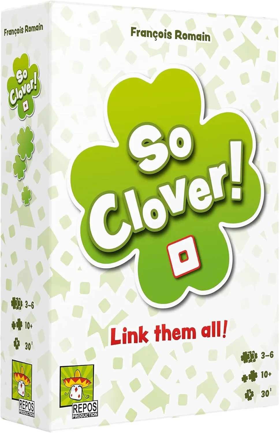 So Clover! Cooperative Word Association Board Game for Ages 10 , 3-6 Players, 30 Min Playtime by Repos Production